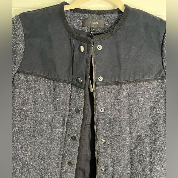 J.Crew Women's Black and Gray Jacket - Picture 3 of 9